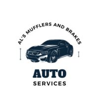Al's Muffler and Brakes Auto Service Logo