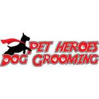 Pet Heroes Dog Grooming Logo