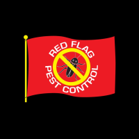 Red Flag Pest Control Logo