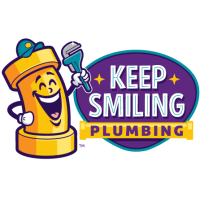 Keep Smiling Plumbing Logo