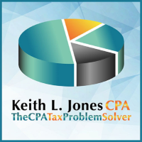 Keith L. Jones, CPA TheCPATaxProblemSolver Logo