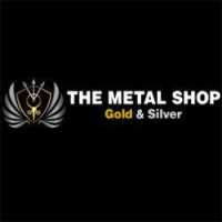 The Metal Shop Gold & Silver Logo
