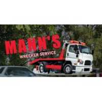 Mann's Wrecker service Logo