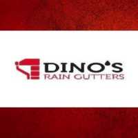 Dino's Rain Gutters Logo