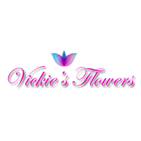 Vickie's Flowers Logo