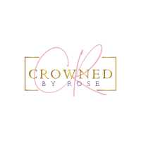 Crowned by Rose LLC. Logo