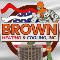 Brown Heating & Cooling Inc Logo