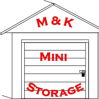M & K Mini Storage Logo