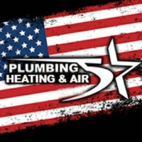 5 Star Plumbing, Heating & Air Logo
