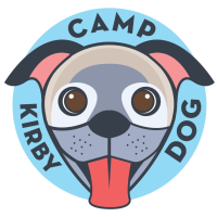 Camp Kirby Dog Logo