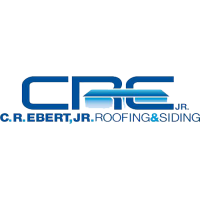 CR Ebert Jr, Roofing and Siding Logo