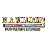 M.A. Williams Drain Cleaning, Plumbing, Heating & Cooling Logo