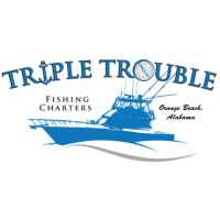 The Triple Trouble Fishing Charters Logo
