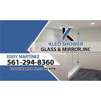 Kleo Shower Glass and Mirror Logo