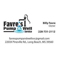 Favre's Pump and Well Service Logo