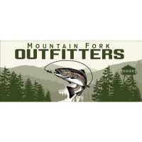 Mountain Fork Outfitters Trout Fishing Guide Logo