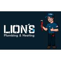 Lion's Plumbing and Heating Logo