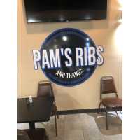 Pam's Ribs and Thangs Logo