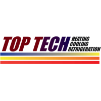 Top Tech Heating, Cooling ,Refrigeration Logo