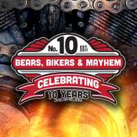 Bears, Bikers & Mayhem, A Project of The Black & White Party, Inc. Logo