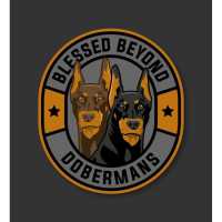 Blessed Beyond Dobermans Logo