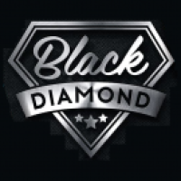 Black Diamond Embroidery Logo