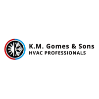K.M. Gomes & Sons HVAC Logo