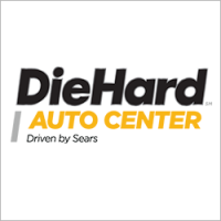 DieHard Auto Center Powered by Sears Auto Logo