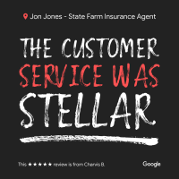 Jon Jones - State Farm Insurance Agent Logo