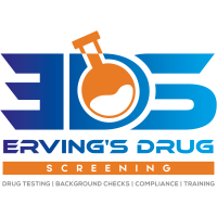 Erving's Drug Screening Logo