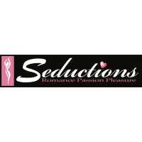 Seductions. Romance, Passion, Pleasure. Logo