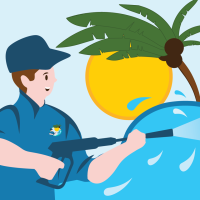 Florida Tropical Pressure Washing LLC Logo