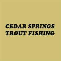 Cedar Spring Trout Fishing Logo