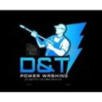 D&T Power Washing Service Logo