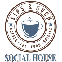 Sips and Such Social House Logo