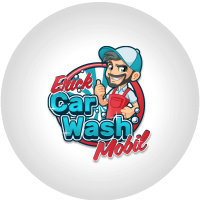 Erick's Mobil Car Wash Logo