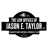 The Law Offices of Jason E. Taylor, P.C. Charlotte Injury Lawyers & Attorneys at Law Logo
