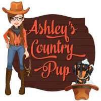 Ashley's Country Pup Store Dog Grooming Logo