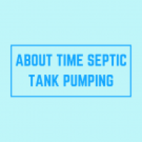About Time Septic Tank Pumping Logo