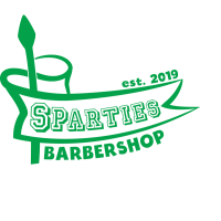 Sparties Barbershop Logo