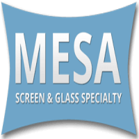 Mesa Screen & Glass Specialty Logo