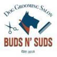 Buds. N' Suds Dog Grooming Logo