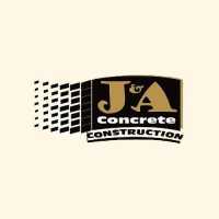 J & A Concrete Construction Logo