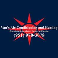 Van's Air Conditioning and Heating Logo
