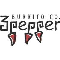 3 Pepper Burrito Co. Logo