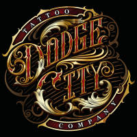 Dodge City Tattoo Company Logo
