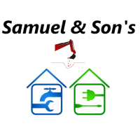 Samuel and Son's Excavation and Construction Logo