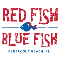 Red Fish Blue Fish Pensacola Beach Logo