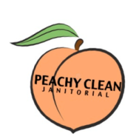 Peachy Clean Janitorial Logo