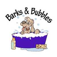 Barks and Bubbles Dog Grooming Logo